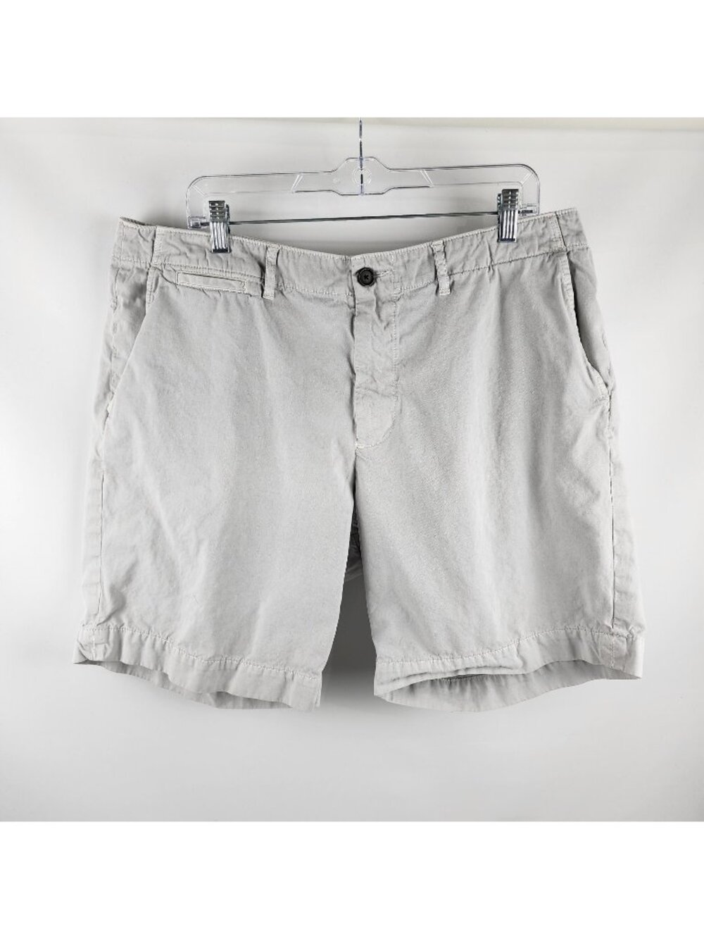 Billy Reid Shorts Mens 38 Stone Wynn Chino Shorts (38x8)